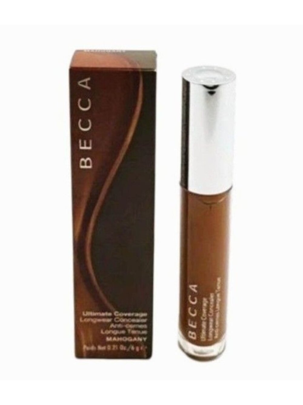 Becca Ultimate Coverage Longwear Concealer Mahogany 0 .21oz New In Box